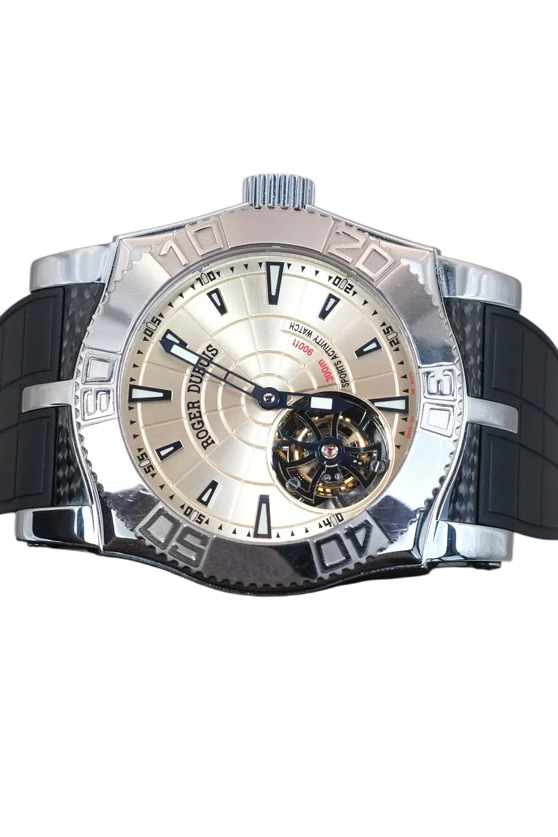 Roger Dubuis Easy Diver Tourbillon Stainless Steel Mens Watch