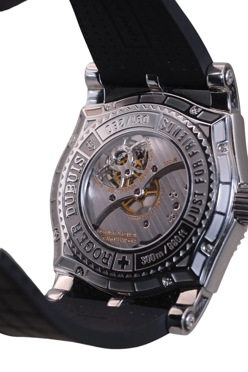 Roger Dubuis Easy Diver Tourbillon Stainless Steel Mens Watch