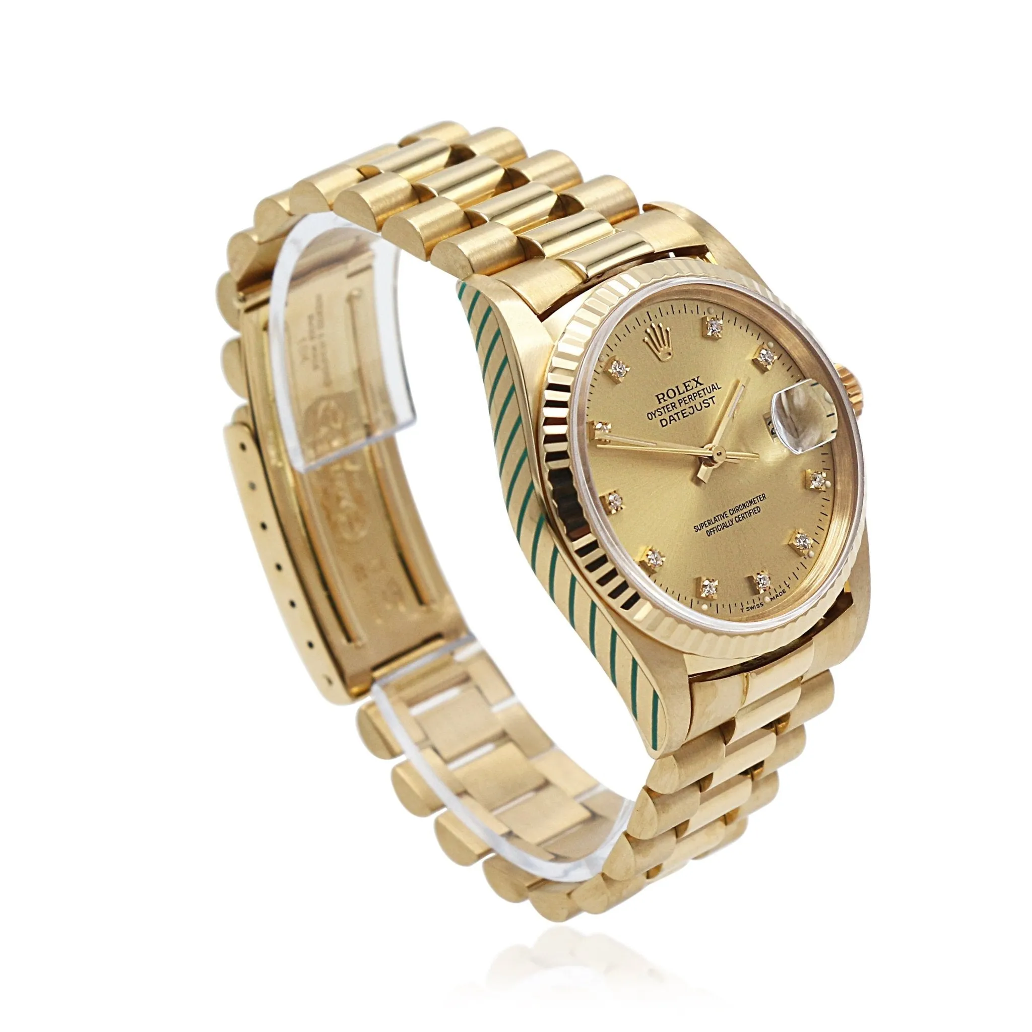 Rolex Datejust 36mm 18ct Bracelet Watch - Ref: 16238