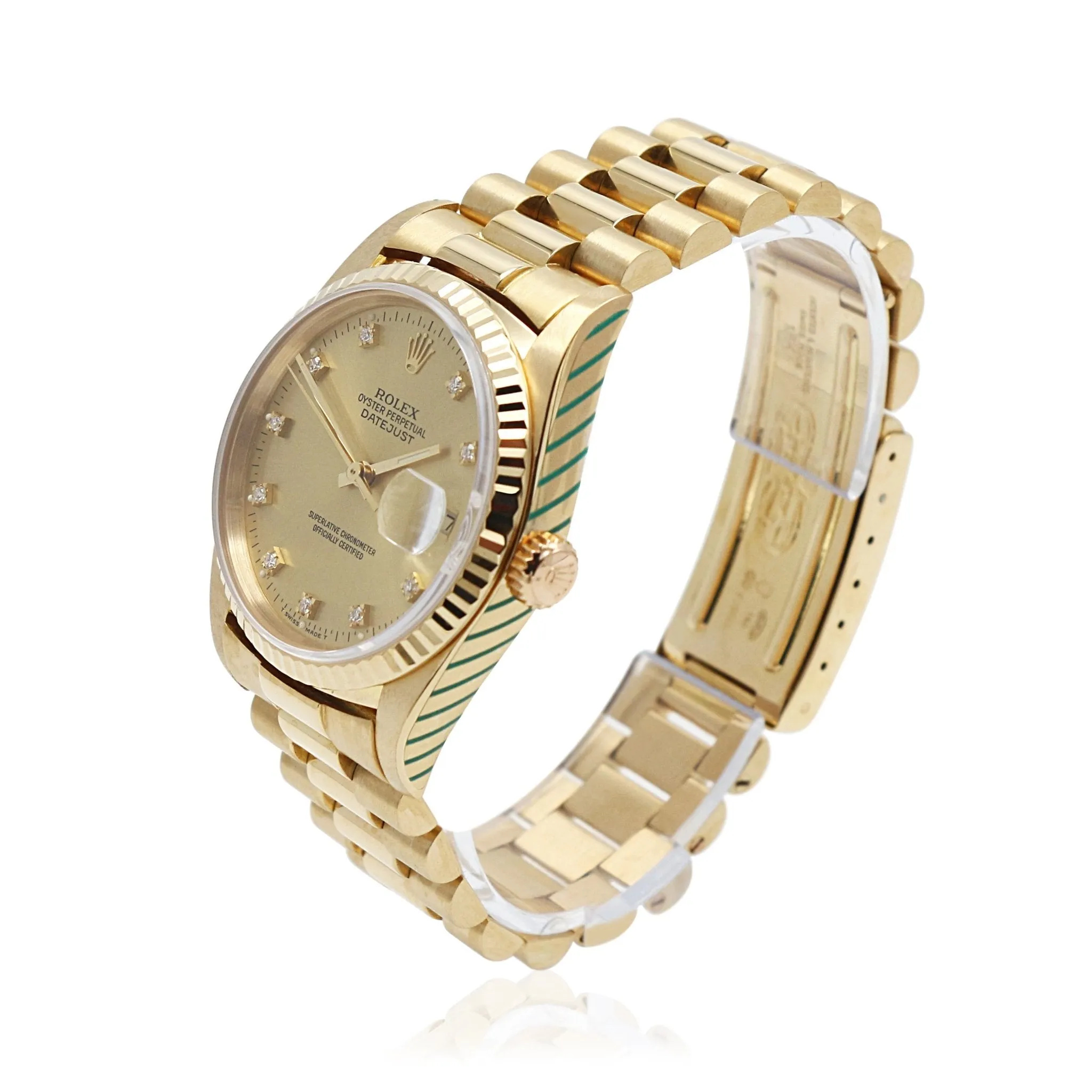 Rolex Datejust 36mm 18ct Bracelet Watch - Ref: 16238