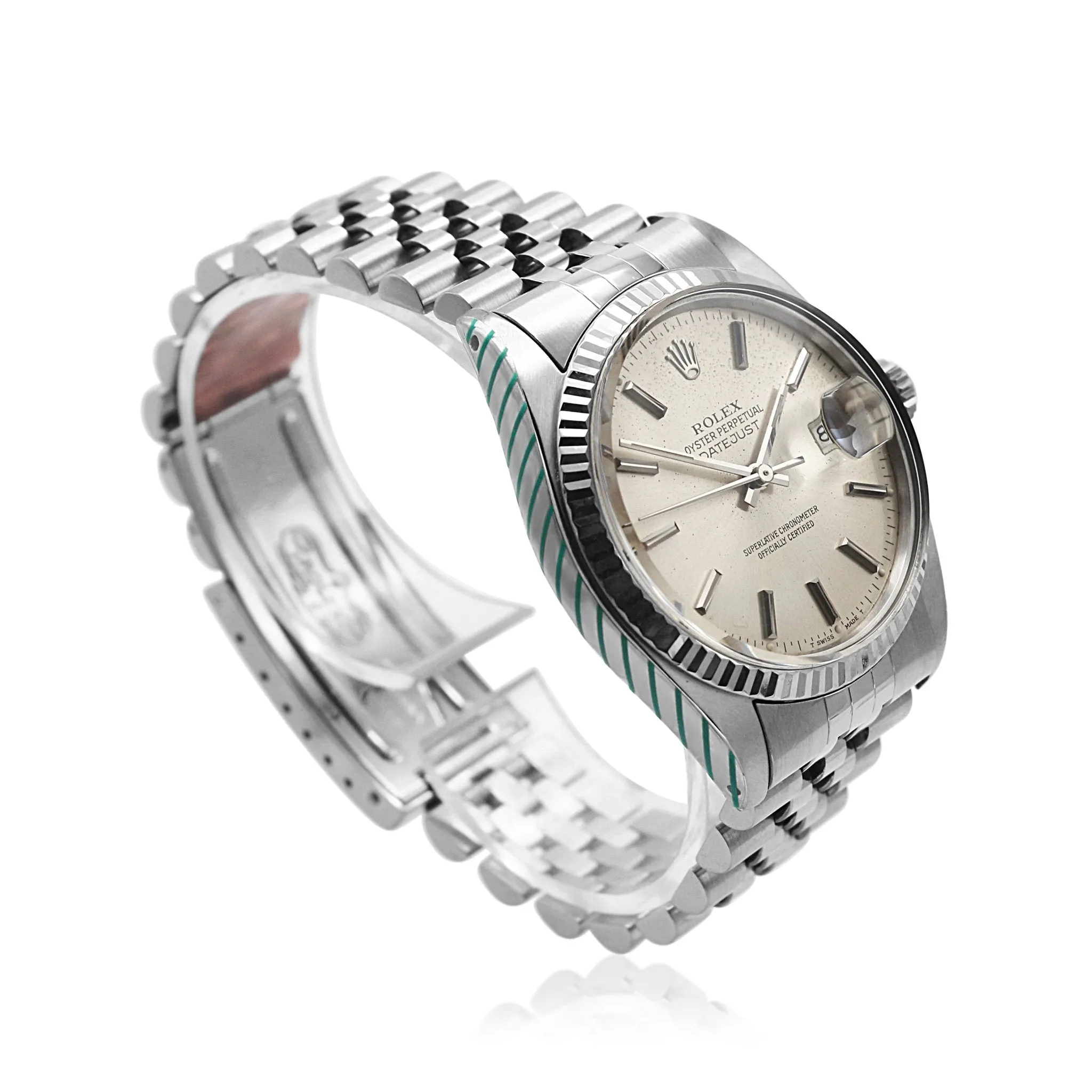 Rolex Datejust 36mm Stainless Steel Silver Dial Watch
