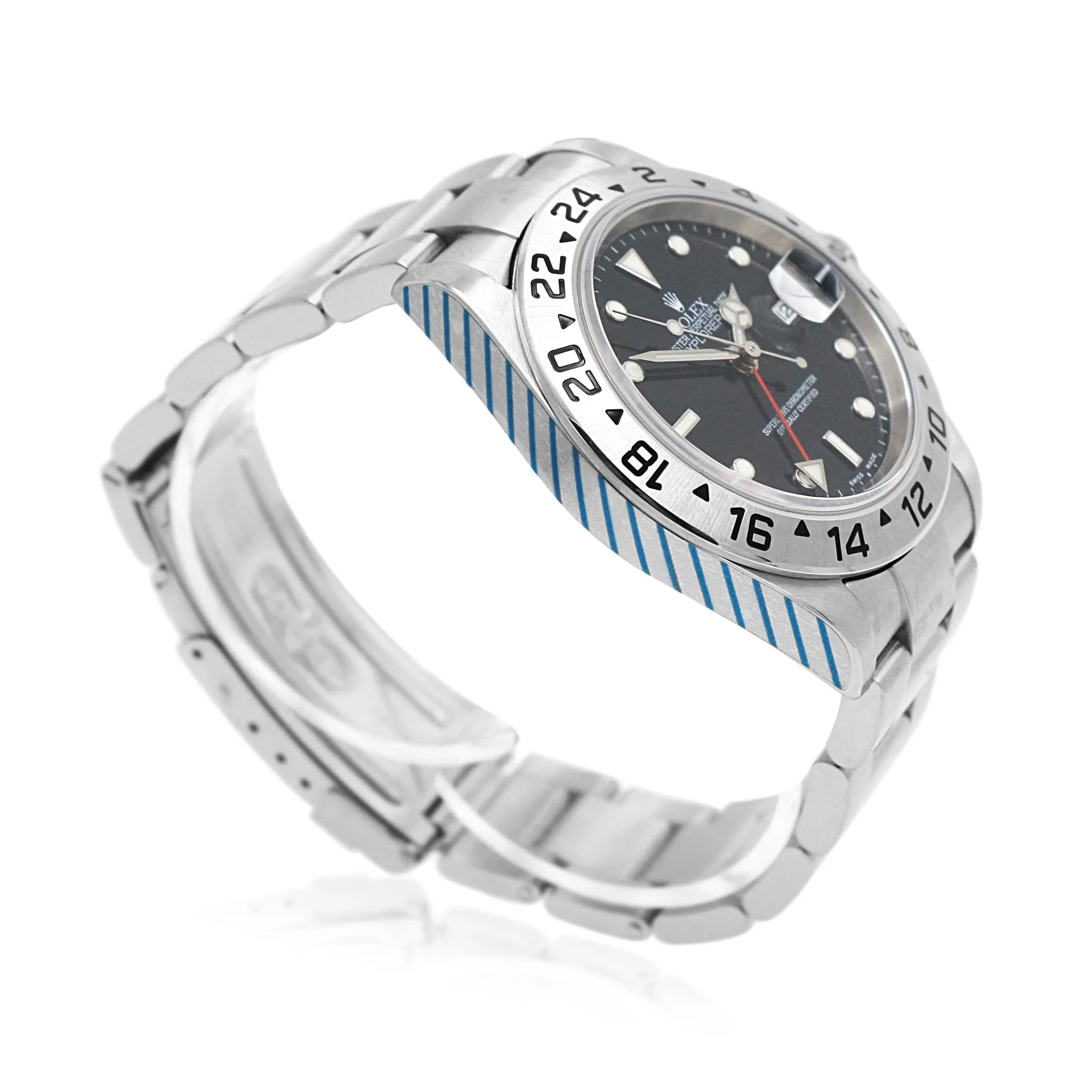 Rolex Explorer II 40mm Black Dial Steel Watch - Ref: 16570