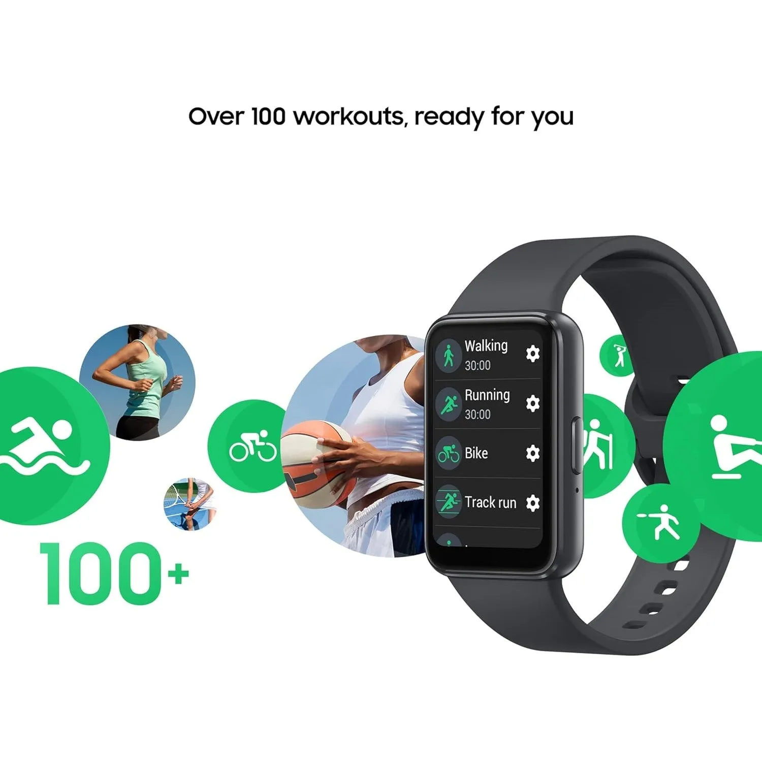 Samsung Galaxy Fit3 - 40mm AMOLED Display, Aluminum Body, Fitness & Amp Health Tracking