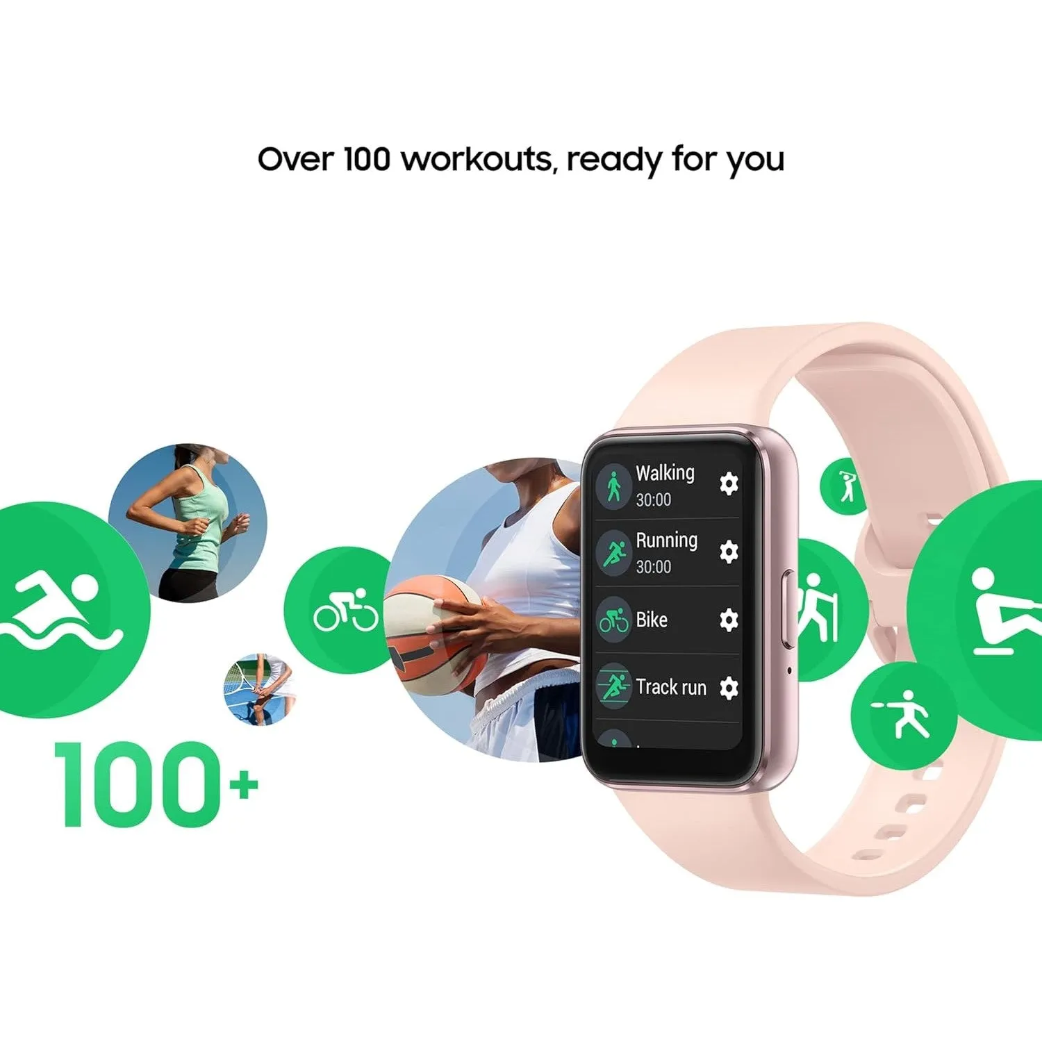 Samsung Galaxy Fit3 - 40mm AMOLED Display, Aluminum Body, Fitness & Amp Health Tracking