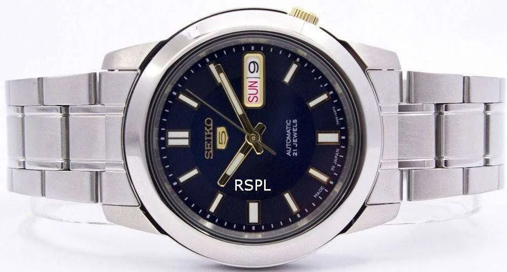 Seiko 5 Automatic 21 Jewels Japan Made SNKK11 SNKK11J1 SNKK11J Men's Watch