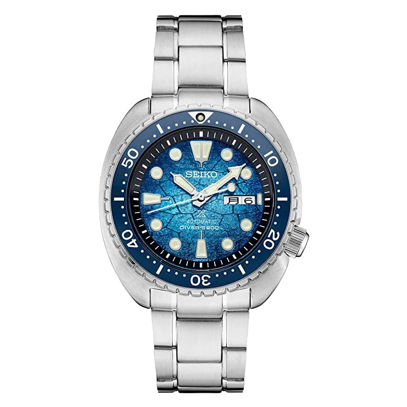 Seiko Prospex US Special Edition Ocean Conservation Turtle Diver Automatic Blue Dial Watch - SRPH59