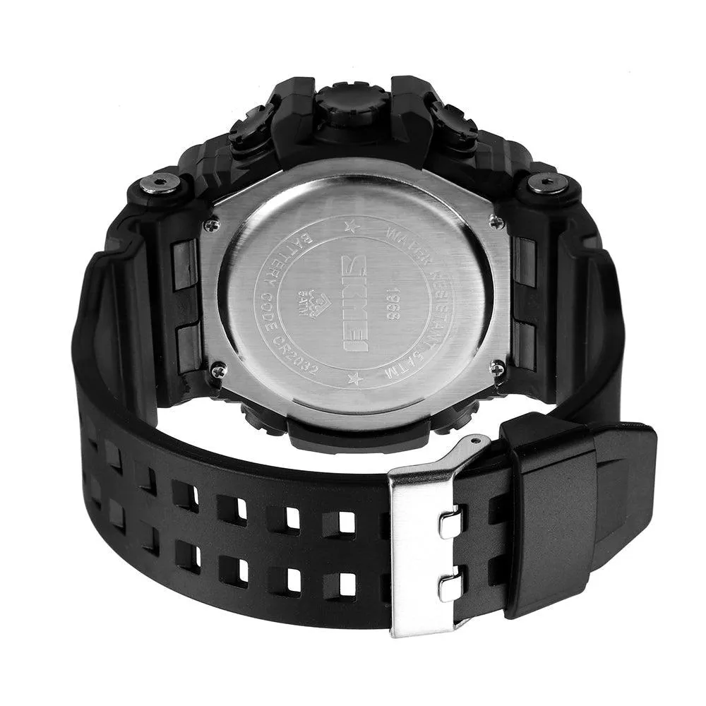 Skmei 1968 Original Digital Watch Unique Light 56mm Big Dial Watch For Men