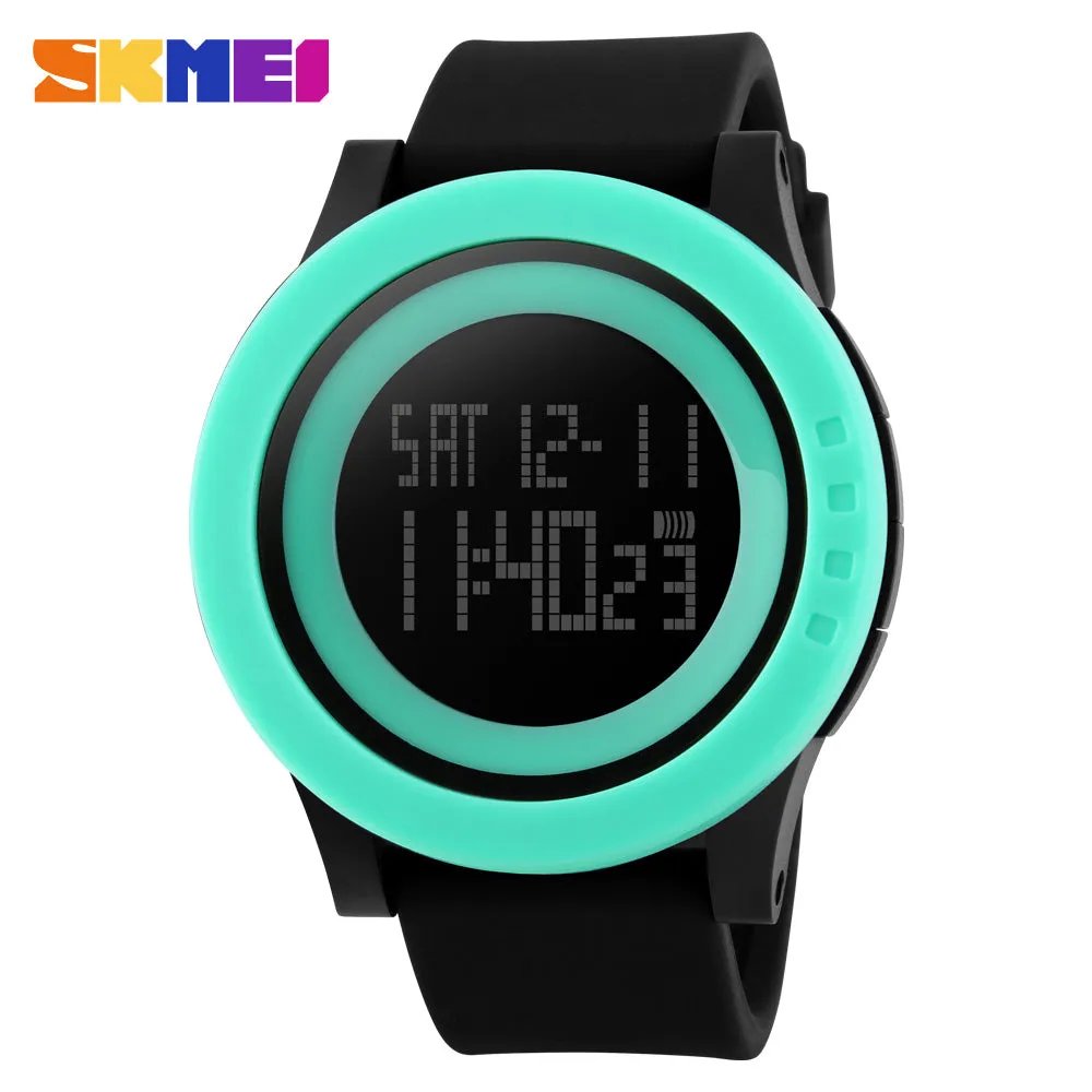 SKMEI SPORTS SWIMMING WATCH 1142-BLKGRN