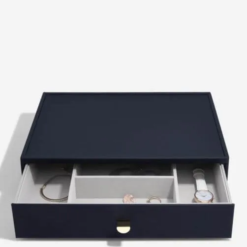 Stackers Supersize Jewellery Drawer Box (Set) - Navy