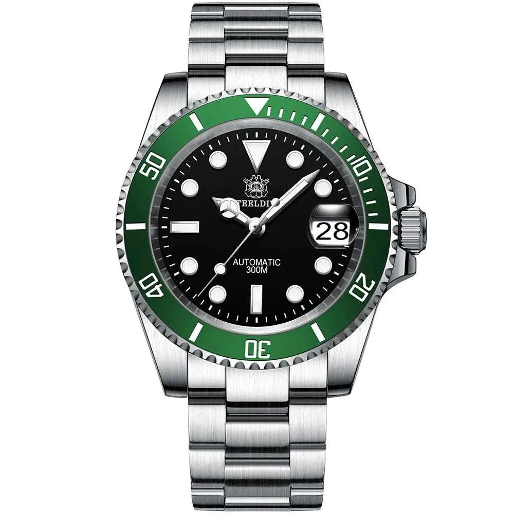 Steeldive Submariner Ceramic Bezel Full Lume Homage Watches – SD1953