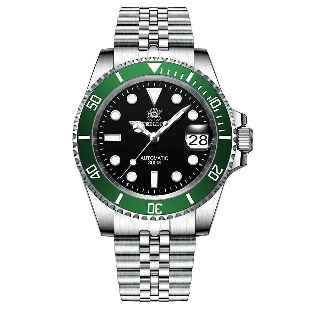 Steeldive Submariner Ceramic Bezel Full Lume Homage Watches – SD1953