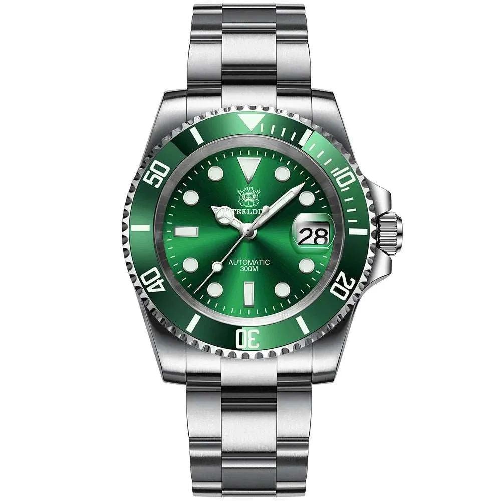 Steeldive Submariner Ceramic Bezel Full Lume Homage Watches – SD1953