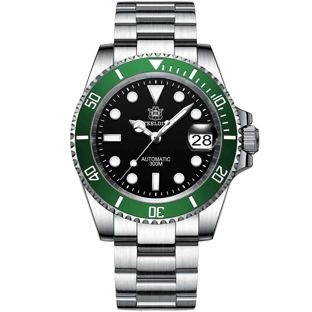 Steeldive Submariner Ceramic Bezel Full Lume Homage Watches – SD1953