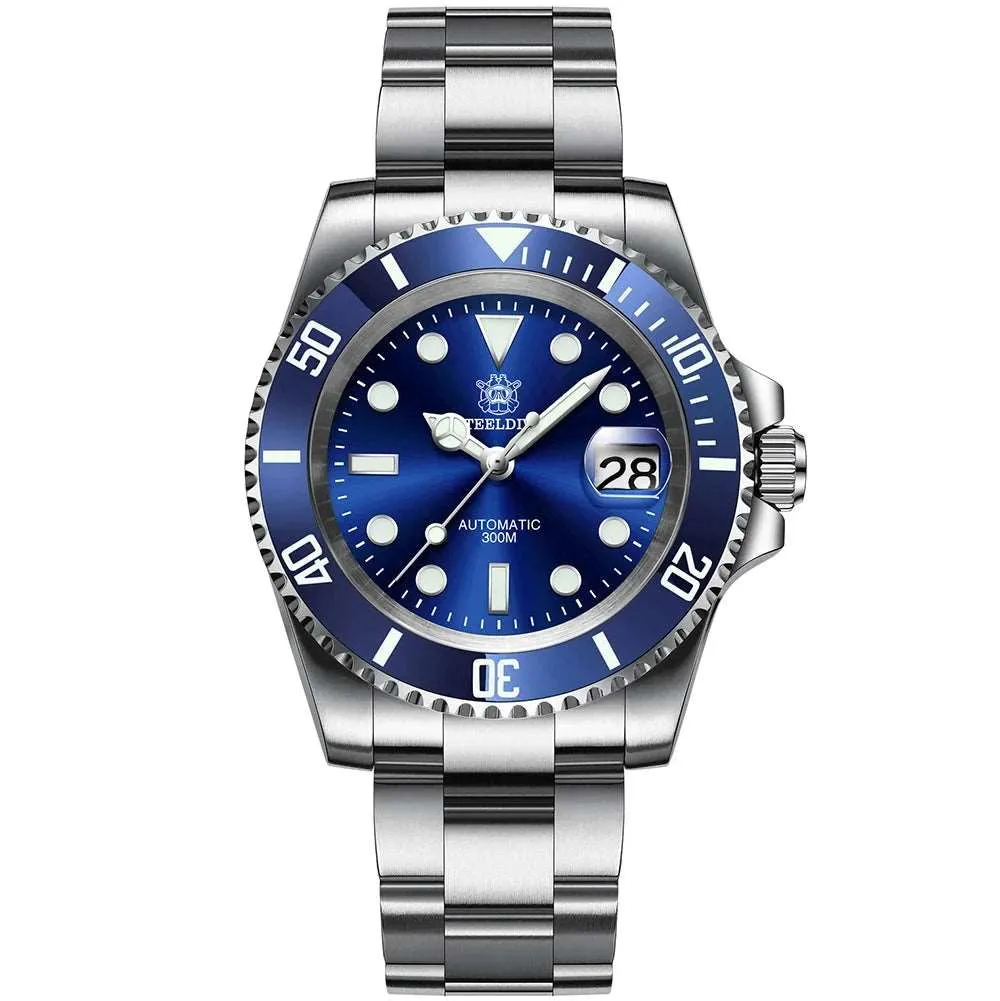 Steeldive Submariner Ceramic Bezel Full Lume Homage Watches – SD1953