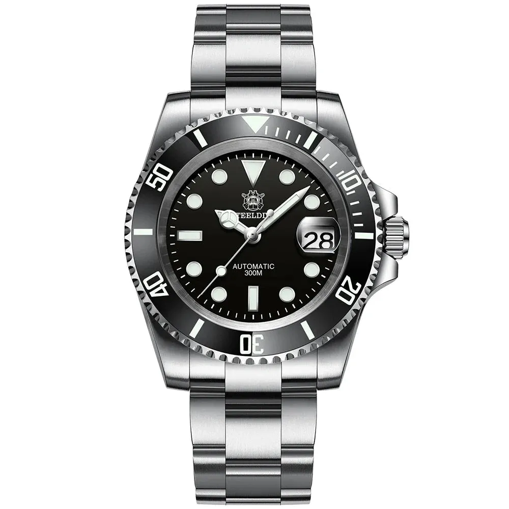 Steeldive Submariner Ceramic Bezel Full Lume Homage Watches – SD1953