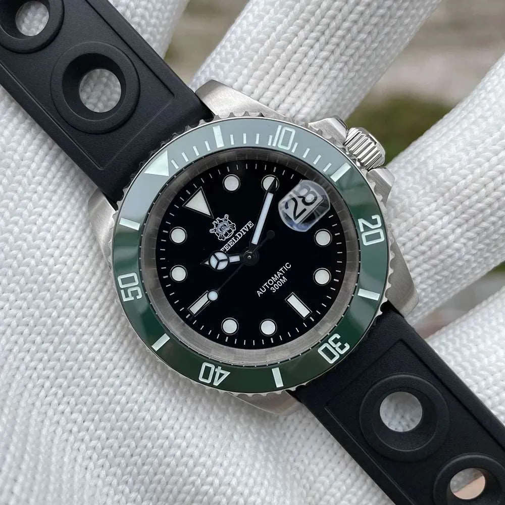 Steeldive Submariner Ceramic Bezel Full Lume Homage Watches – SD1953