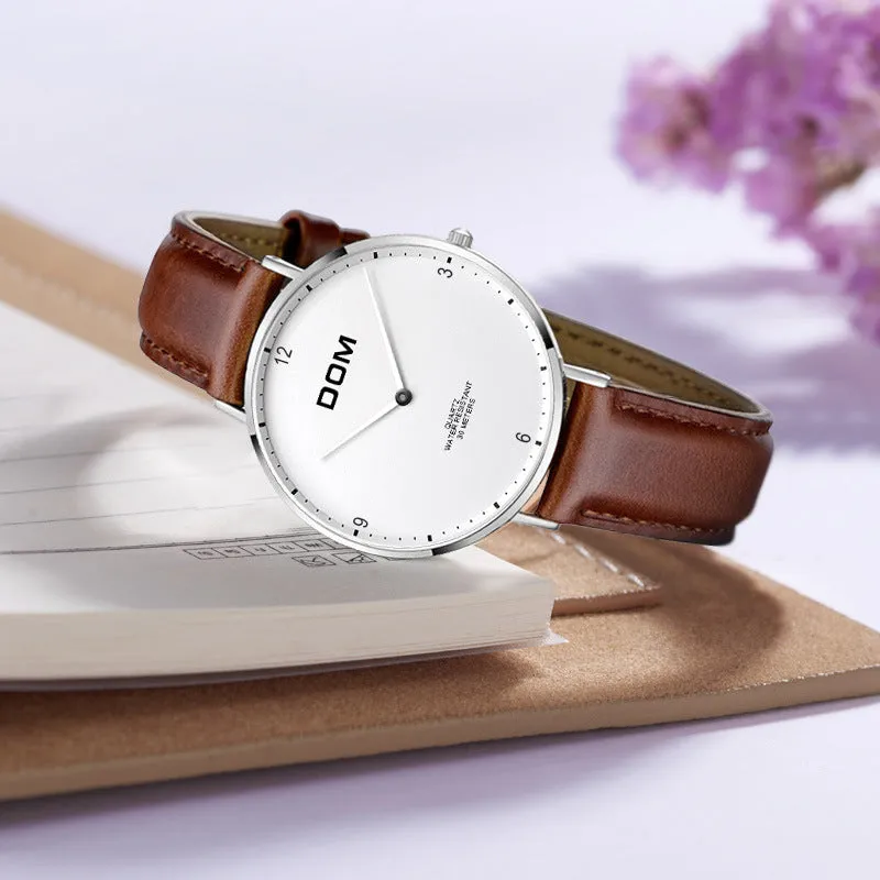 Stylish ultra thin  watch