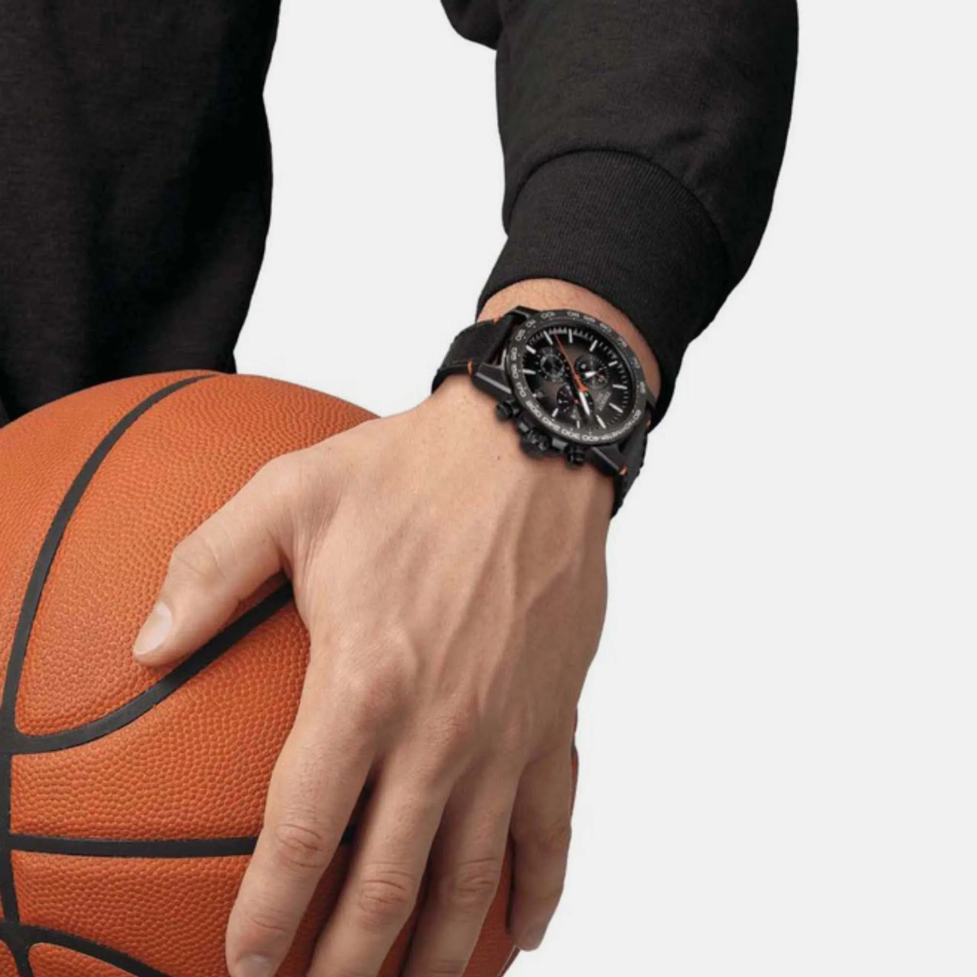 Supersport Men Chronograph Leather Watch T1256173608100