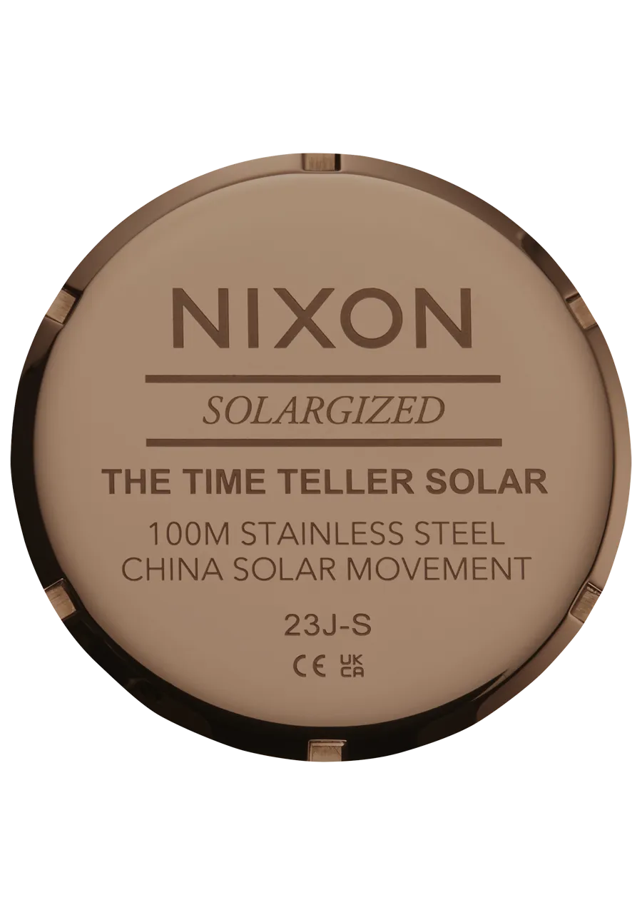 Time Teller Solar - Chocolate / Cappuccino
