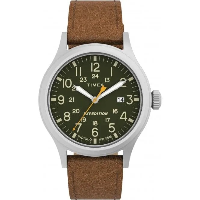 Timex Gents Expedition Brown Watch TW4B23000