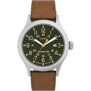 Timex Gents Expedition Brown Watch TW4B23000