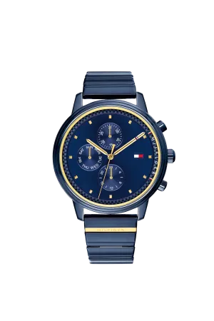 Tommy Hilfiger Blue Ion Plated Ladies Watch