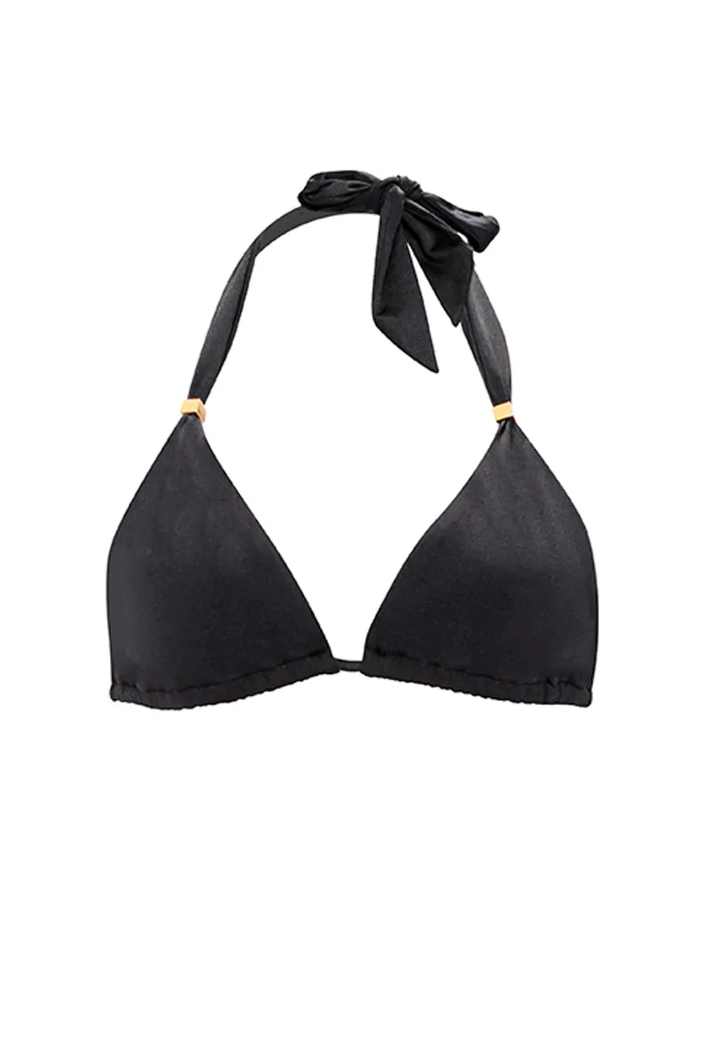 Top Tringulo Negro Luxury