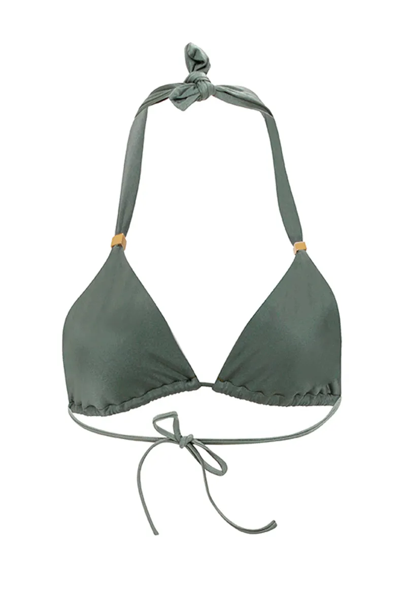 Top Tringulo Verde Luxury