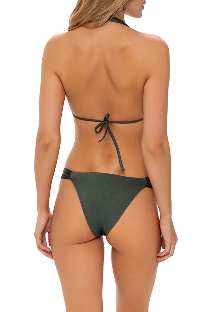 Top Tringulo Verde Luxury