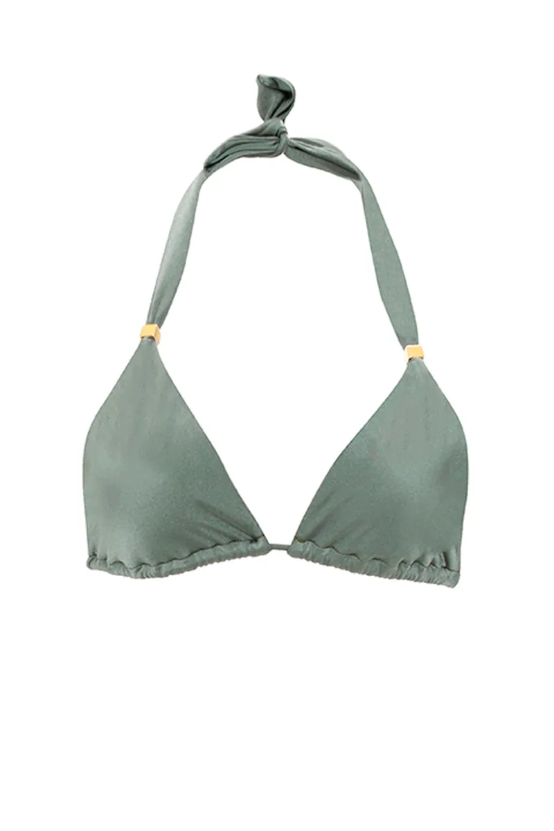 Top Tringulo Verde Luxury