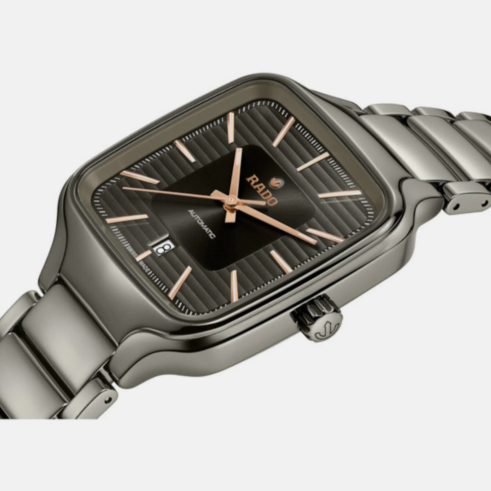 True Square Automatic Unisex Ceramic Watch R27077102