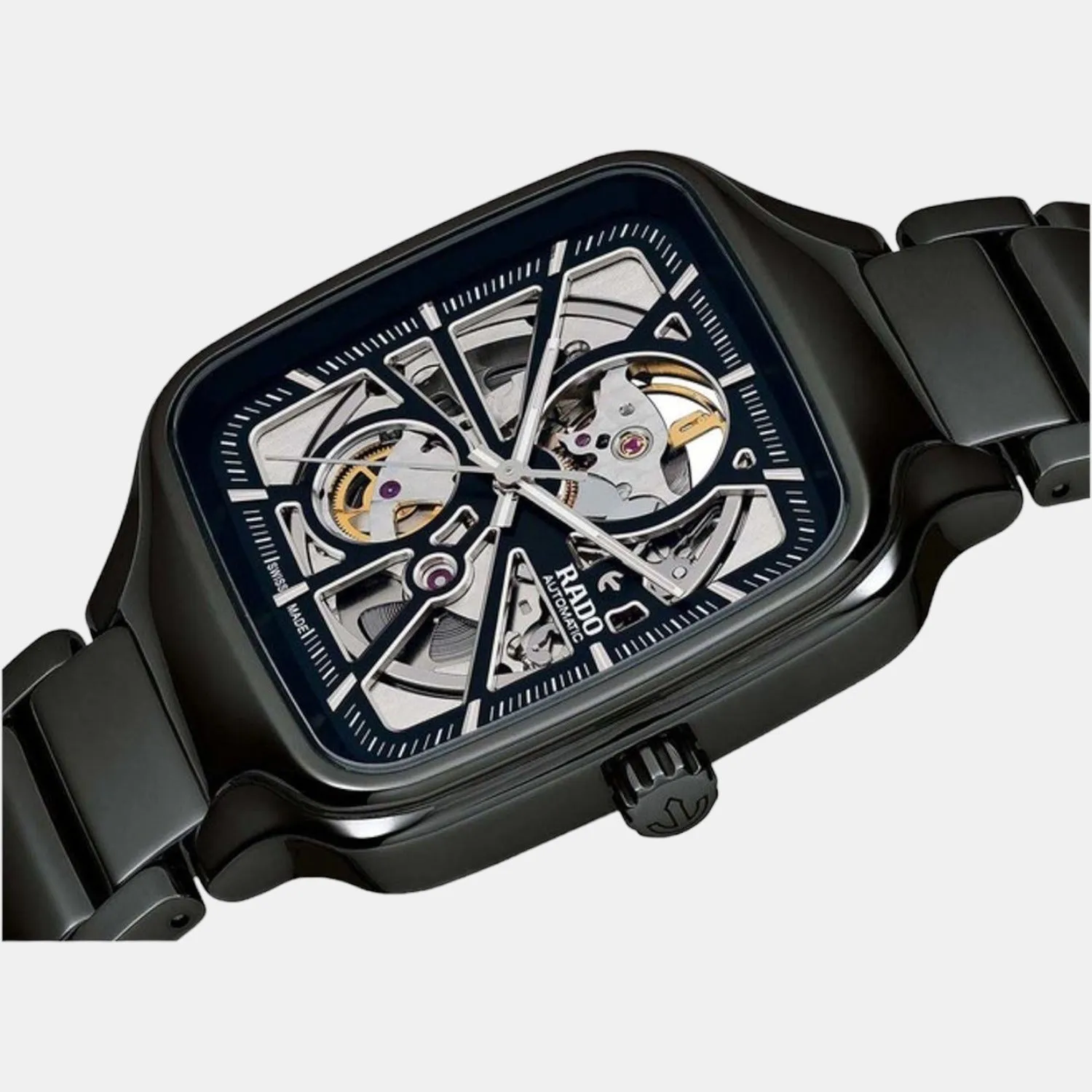 True Square Unisex Analog Ceramic Watch R27086152