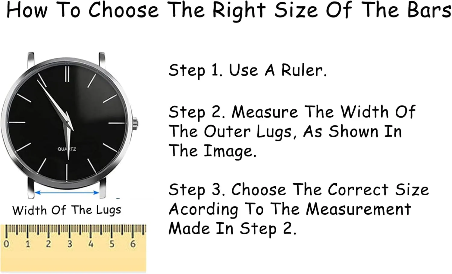 Ultra Thin 1.3mm Watch Band Spring Bars Pins 18mm 19mm 20mm 21mm 22mm 23mm 24mm 25mm 26mm 27mm 28mm 29mm 30mm