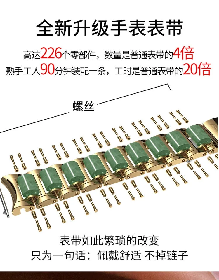 Unisex Fashion Sapphire Zodiac Scale Automatic Mechanical Watch