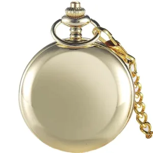 Unisex Luxury Full metal Alchemist Polish Quartz Pocket Fob Watches