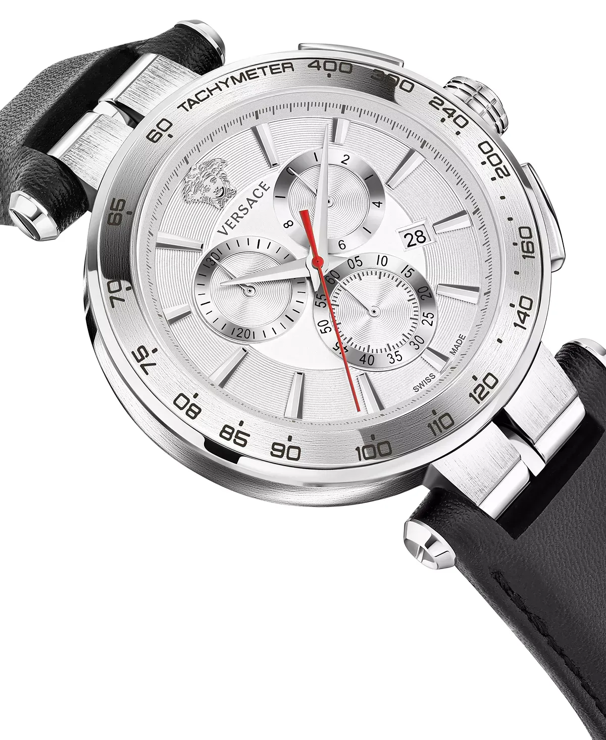 Versace White Dial Analog Men Watch - VE6CA0123