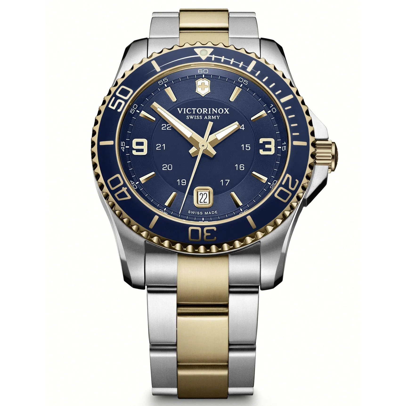 Victorinox Maverick GS Large Men's Two-Tone Watch 241789
