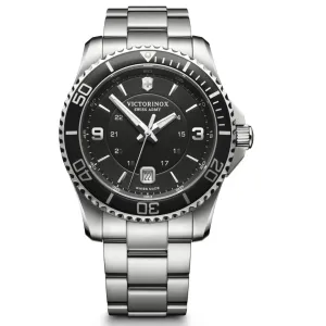 Victorinox Maverick Larger Men's Silver Watch 241697