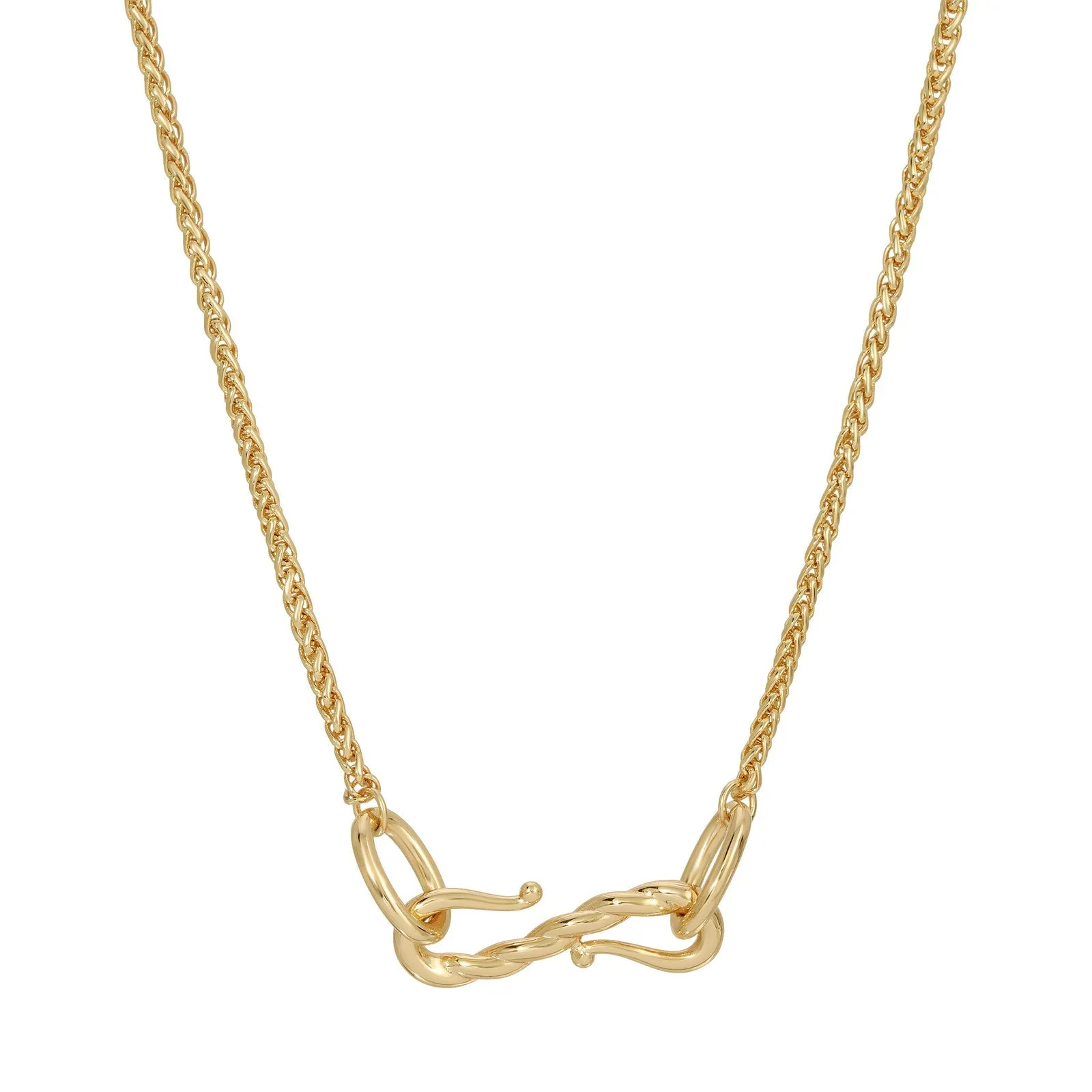 Violette Chain Necklace in Gold
