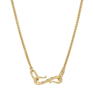 Violette Chain Necklace in Gold