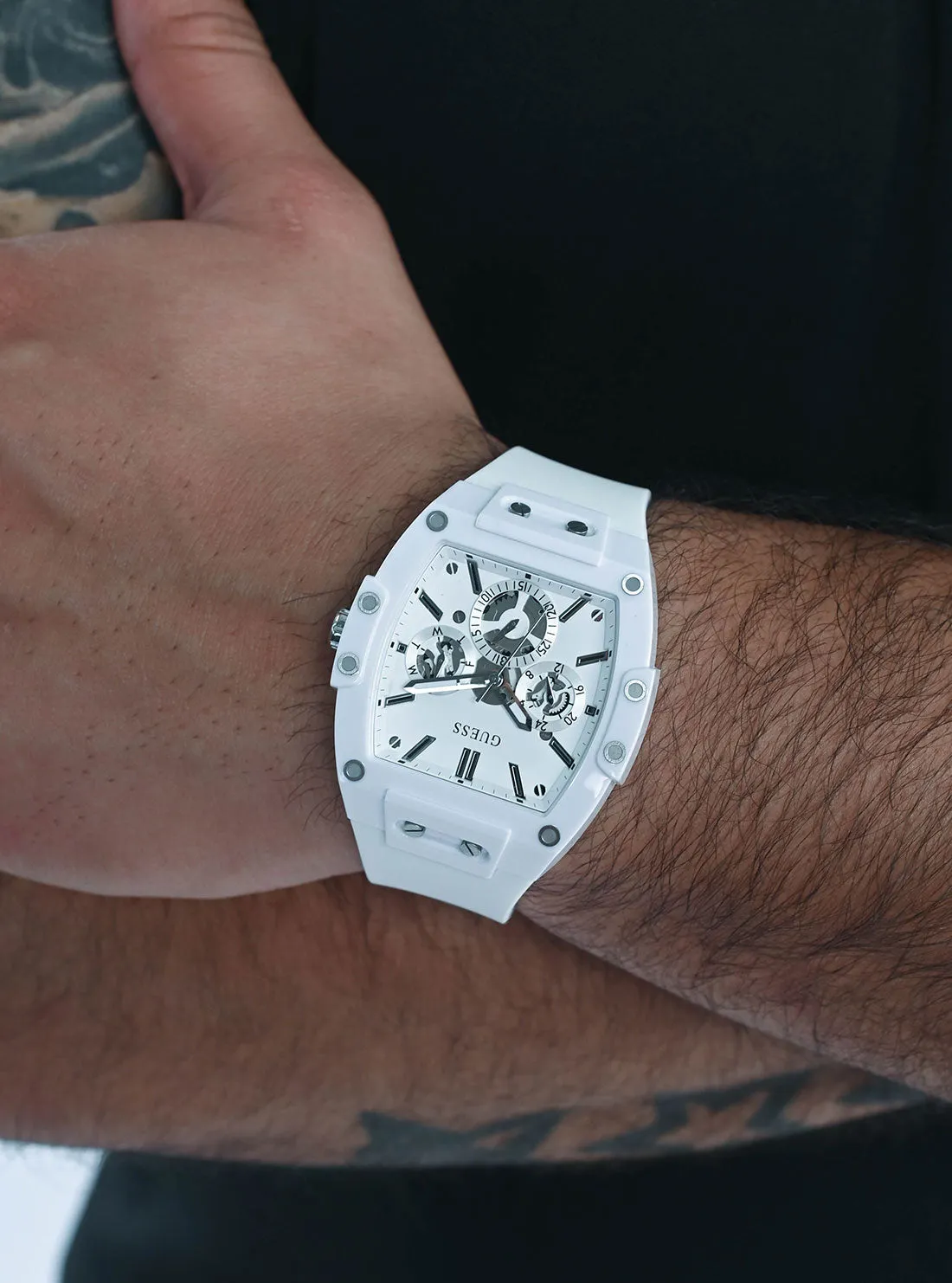 White Phoenix Silicone Watch