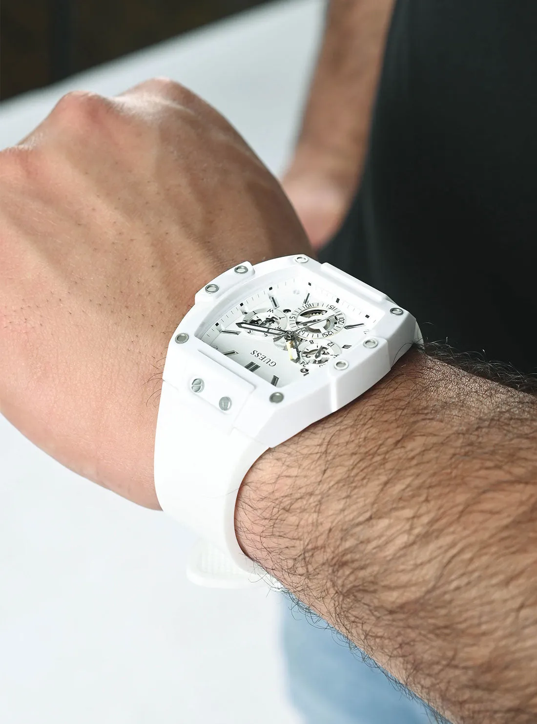 White Phoenix Silicone Watch