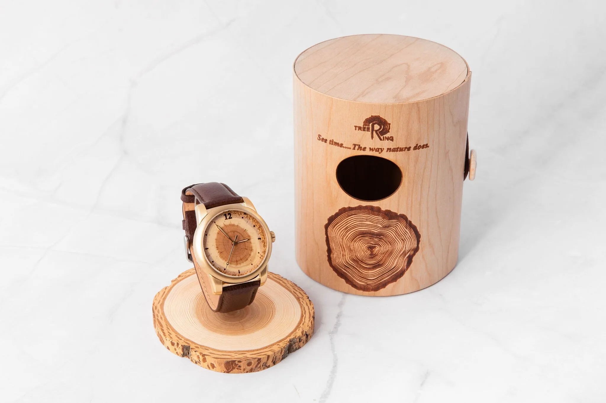 Women's Watch Made of Tree Rings, 40th Birthday Gift, 40th Anniversary Gift for Parents, 40th Birthday Gift for Women, Bridesmaid Gift