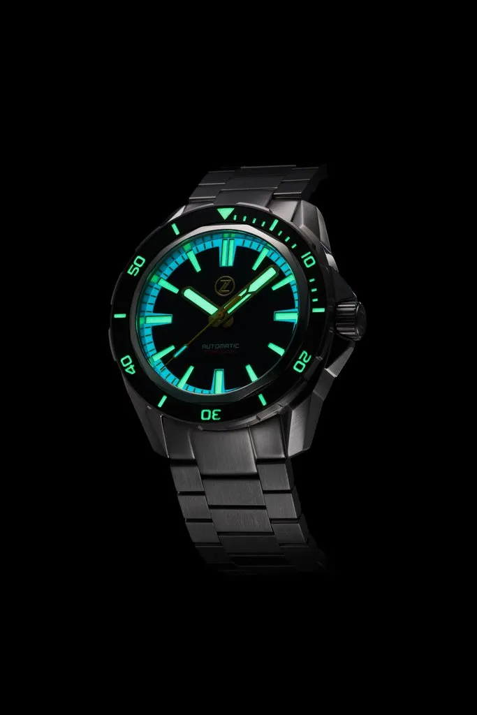 Zelos Swordfish Aquamarine ETA 2892